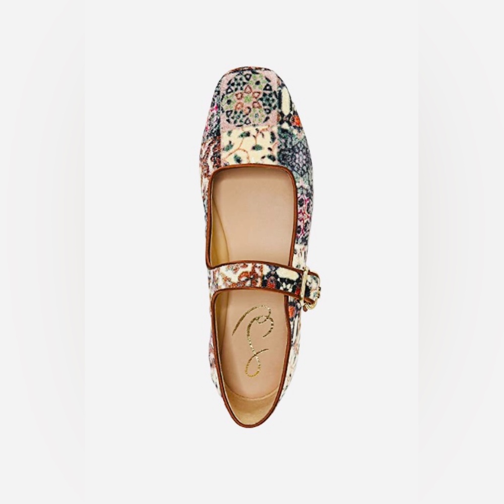 Sam Edelman Michaela Mary-Jane flats ivory